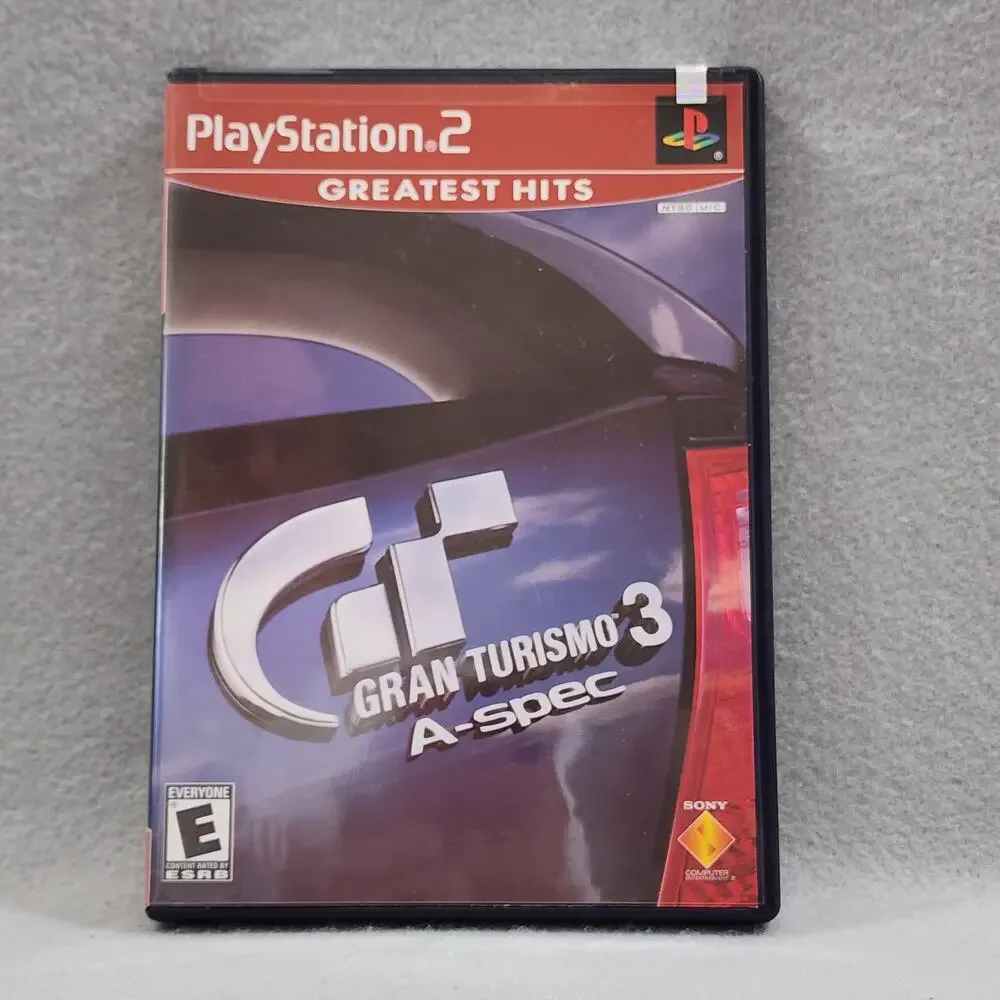GRAN TURISMO 3 Greatest Hits Sony PlayStation2 PS2 Used, Complete, Untested